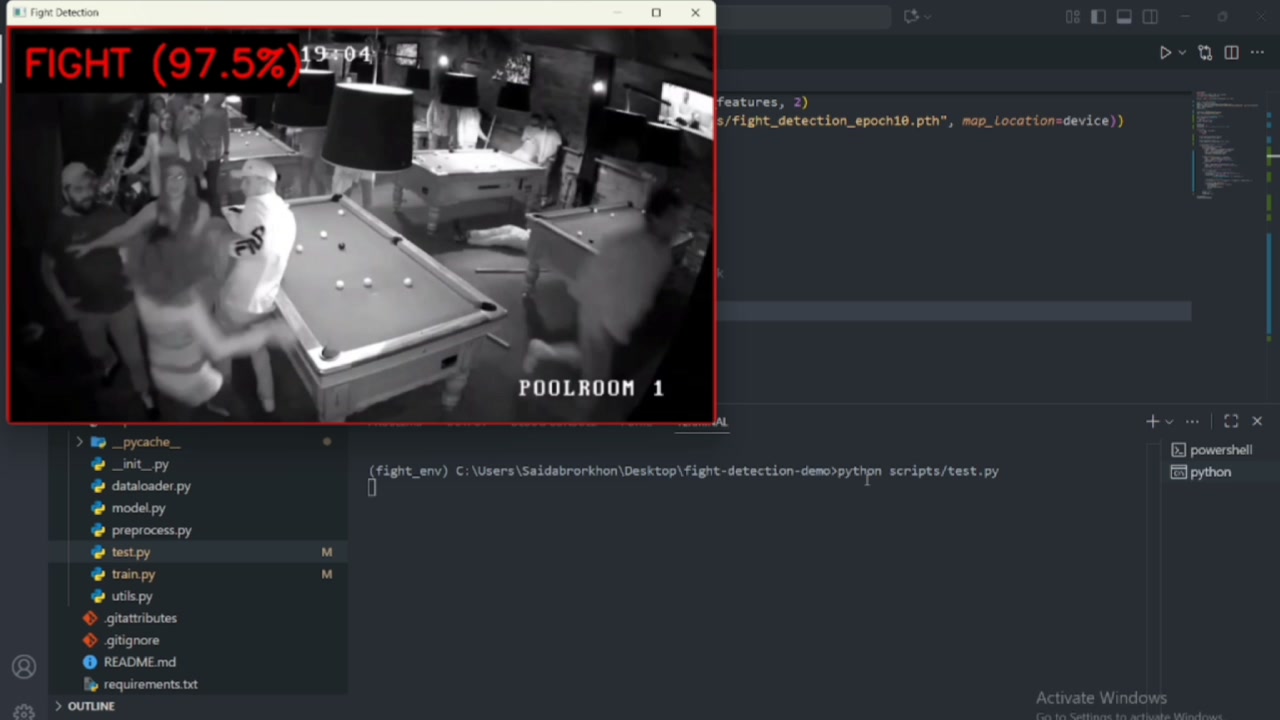 Fight Detection System